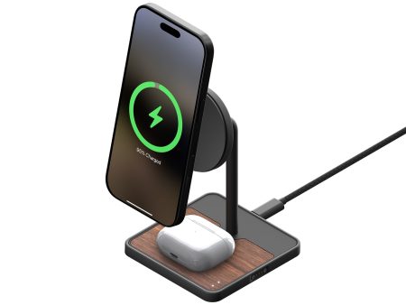 Charging Stand with Qi2 — Walnut Cheap