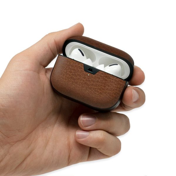 Brown Leather AirPods Pro Case Online