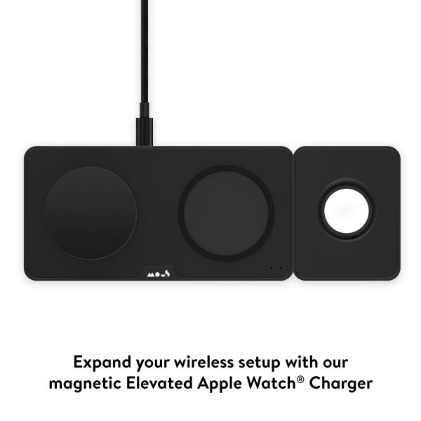 Matte Black Charging Station with Qi2 Online Sale