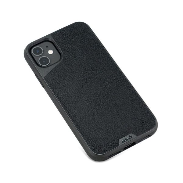 Black Leather Phone Case - Limitless 3.0 Online now