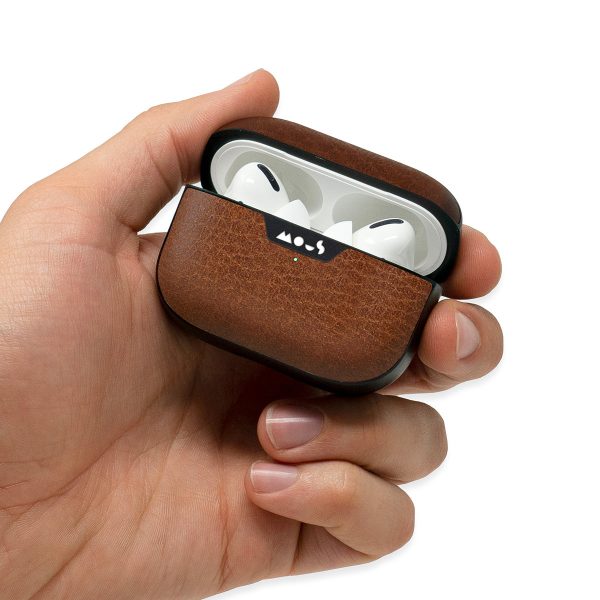 Brown Leather AirPods Pro Case Online