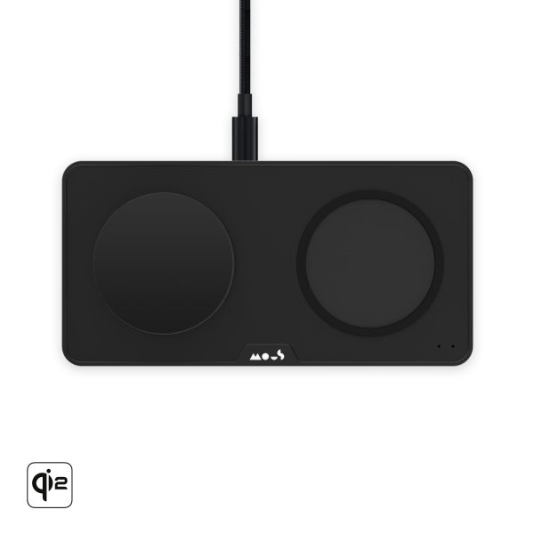 Matte Black Charging Station with Qi2 Online Sale