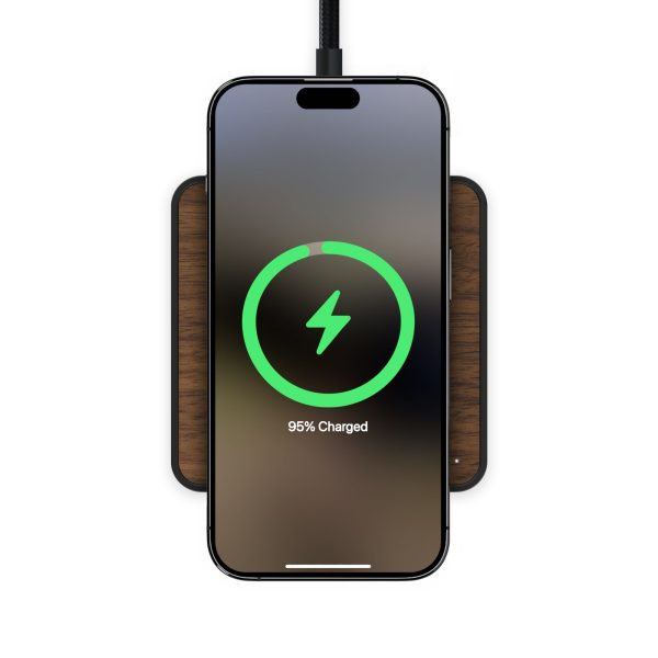 Walnut Charging Pad with Qi2 Online