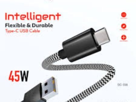 Fast Charging 45W Type C USB Data Cable for Mobile Cheap