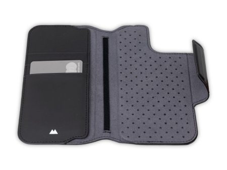 MagSafe® Compatible Black Flip Wallet on Sale