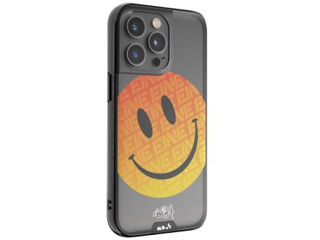 Ben Eine Orange Smiley Printed Phone Case Online Sale