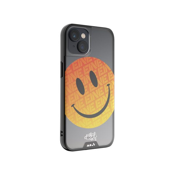 Ben Eine Orange Smiley Printed Phone Case Online Sale