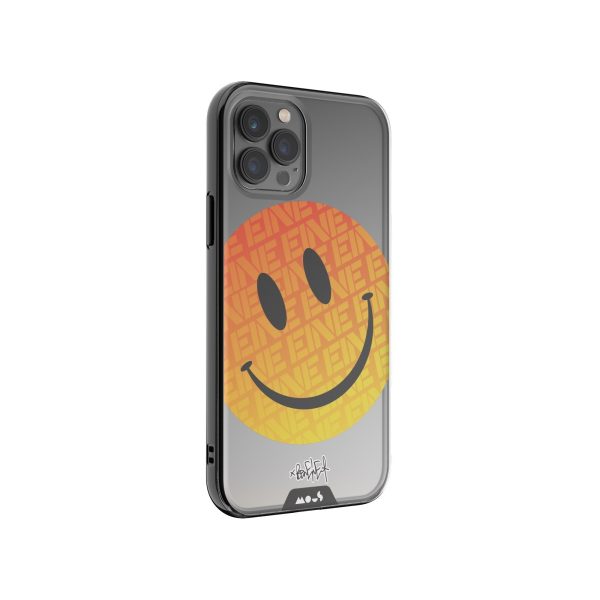 Ben Eine Orange Smiley Printed Phone Case Online Sale