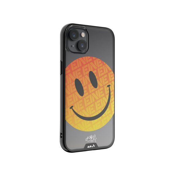 Ben Eine Orange Smiley Printed Phone Case Online Sale