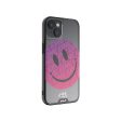 Ben Eine Pink Smiley Printed Phone Case Discount