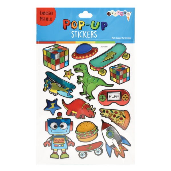 Toys and More Pop-Up Stickers on Sale