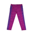 Lila Cropped Legging- Heathered Pink Purple Online Sale