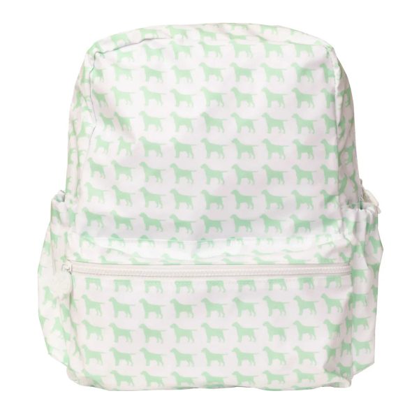 Apple of my Isla Monogrammed Large Backpack, Nap Map, Lunchbox Online now