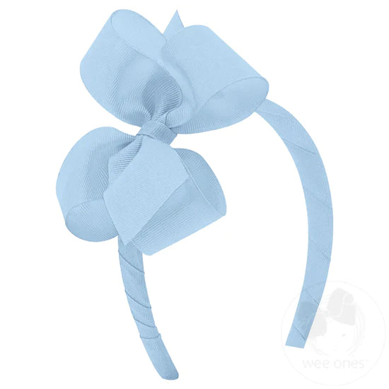 Classic Grosgrain Bow on Headband Cheap