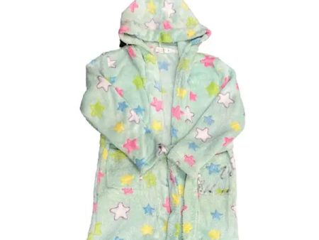 Multi Stars Plush Robe Fashion