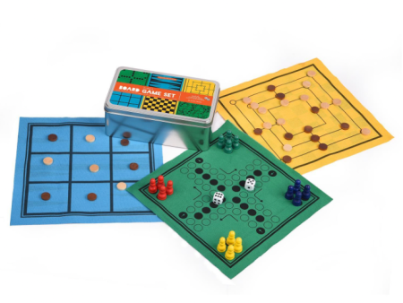 7-IN-1 BOARD GAME KIT IN STORAGE BOX Online Hot Sale