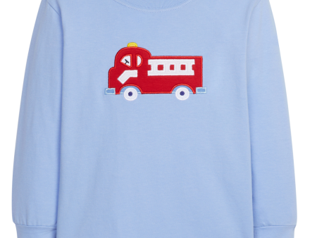 Applique T-Shirt-Firetruck For Cheap