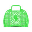 Small Neon Green Jelly Bag Discount