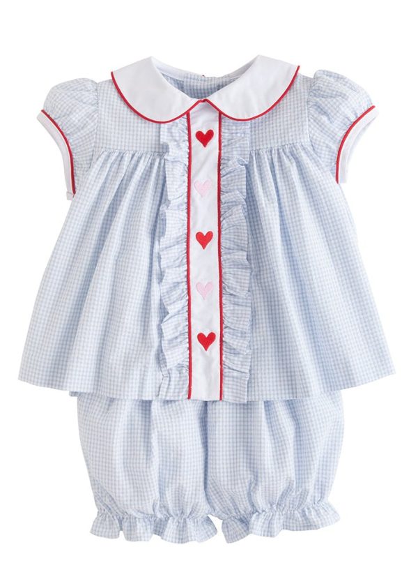 Hearts Ruffled Sally Bloomer Set Supply