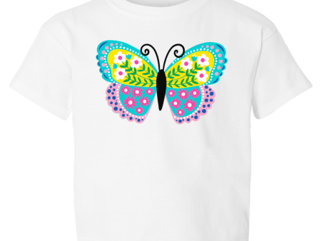 Sequin Butterfly Boxy Tee Supply