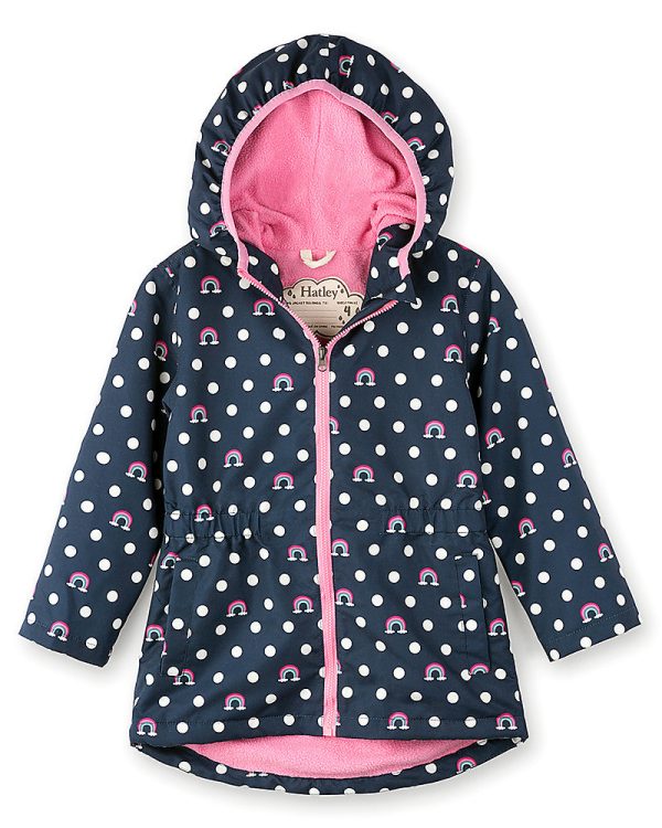 Dots & Rainbows Rain Jacket Online