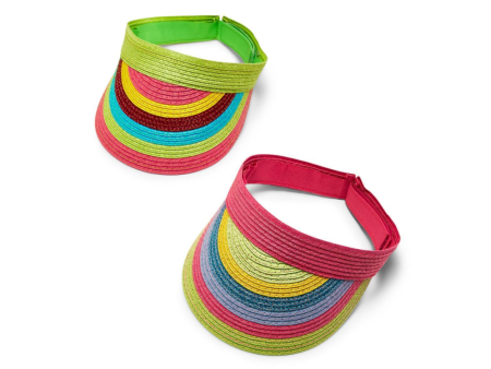 Rainbow adjustable Visor Hot on Sale