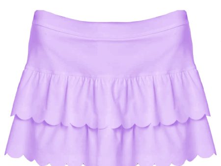 Scalloped Skort Hot on Sale