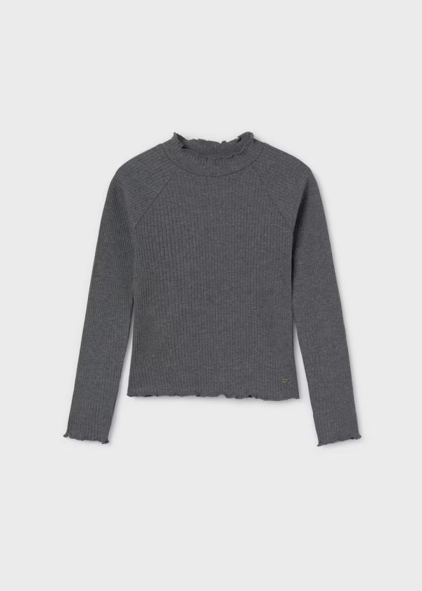 Rib Mockneck Sweater Hot on Sale