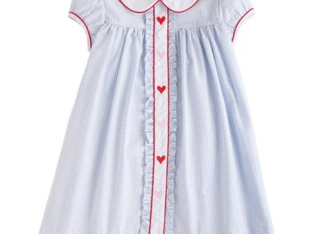 Hearts Ruffled Sally Dress For Sale