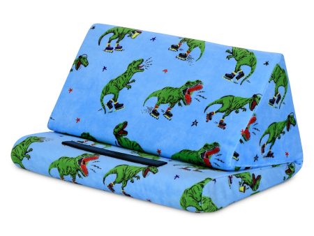 Skating Dinosaurs Tablet Pillow on Sale