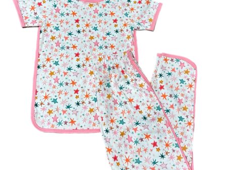 Stars Shortsleeve Lounge Set Hot on Sale