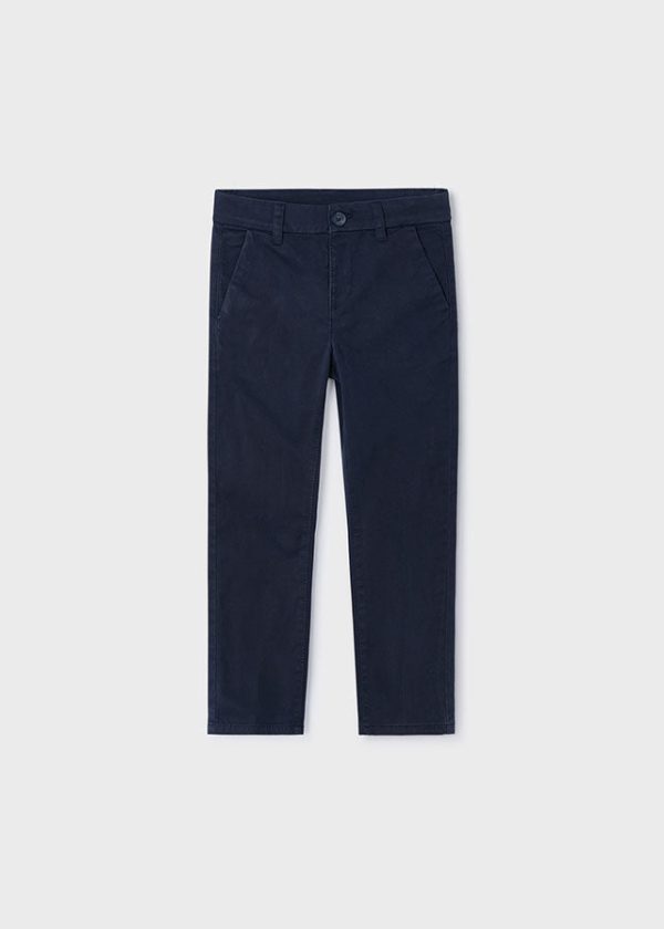 Basic Chino Trousers Hot on Sale