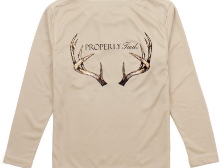 Vintage Antler Performance Longsleeve Tee Discount