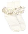 Misty Ruffle Lace Turn Cuff Socks Online Hot Sale