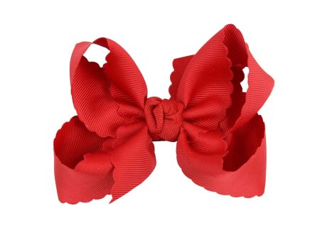 Scalloped Edge Bow For Discount