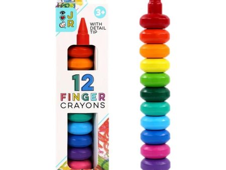 JR 12 Finger Crayons Online now