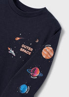 Outer Space Graphic Tea For Sale