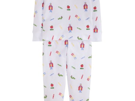 Boy Printed Jammies- School Days Online Hot Sale