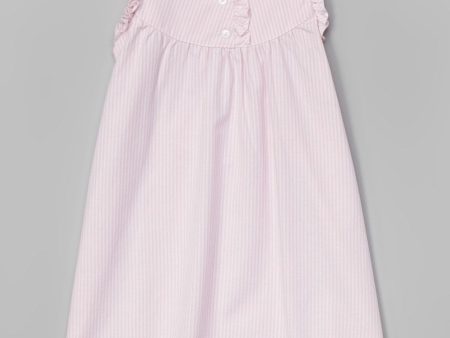 Pink Stripe Gown Online Hot Sale