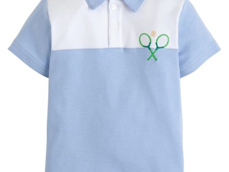 Tennis Embroidered Polo Online now