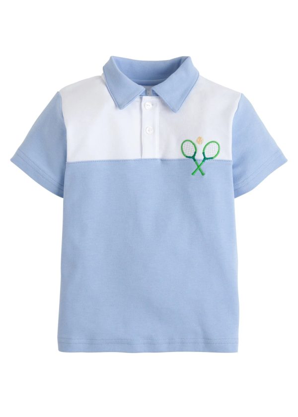 Tennis Embroidered Polo Online now