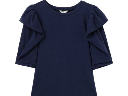 Envelope Puff Sleeve Top Fashion