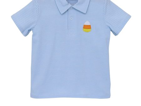 Candy Corn Applique Polo Discount