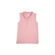 Paige’s Polo- Sandpearl Pink with Brookline Blue Stork Discount