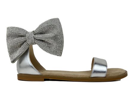 Miss Cambelle Crystal Bow Sandal Online now