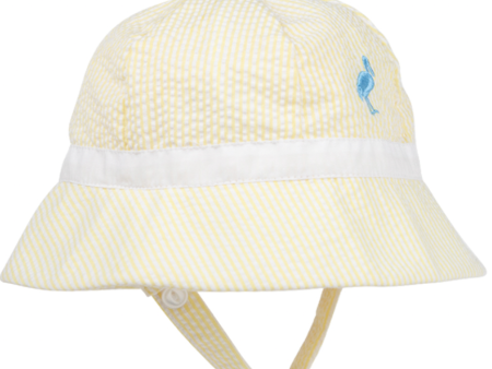 Henrys Boating Bucket Hat-Seersucker For Discount