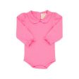 Maude s Peter Pan Collar Shirt & Onesie- Pima LS For Sale