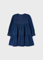 Denim Smocked Top Dress Sale