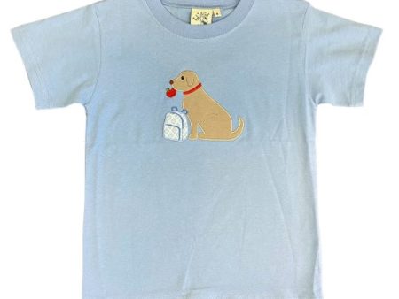 Lab and Apple Applique T-Shirt Discount