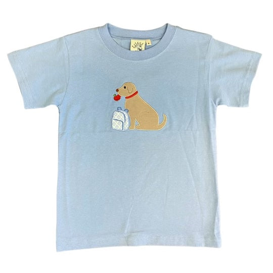 Lab and Apple Applique T-Shirt Discount